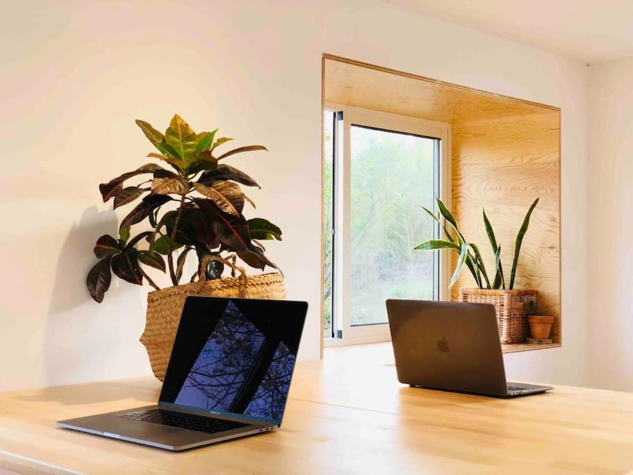 Eco Tiny Home & Office For Digital Nomads Vallmoll Екстер'єр фото